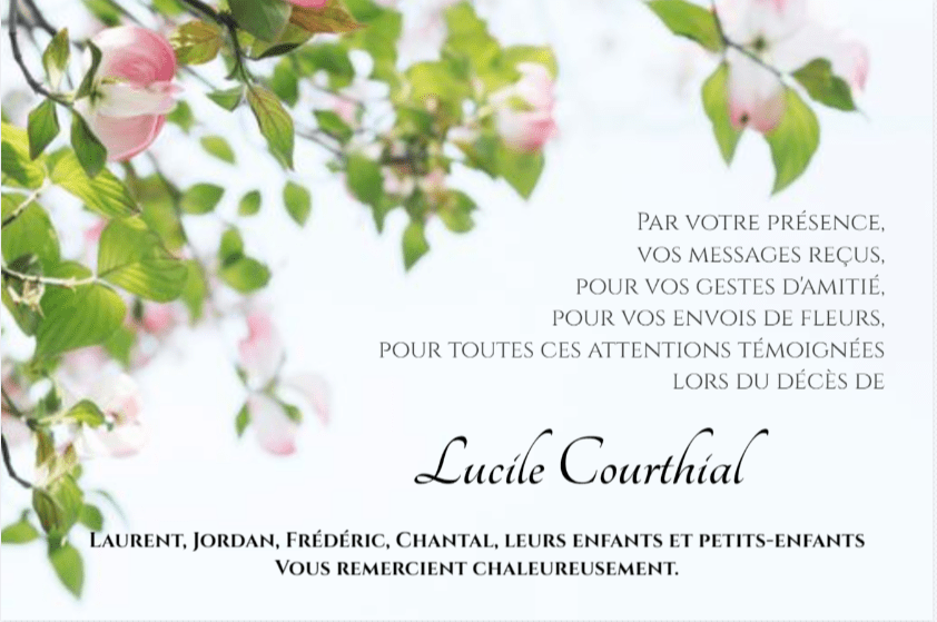 Photo de Lucile COURTHIAL